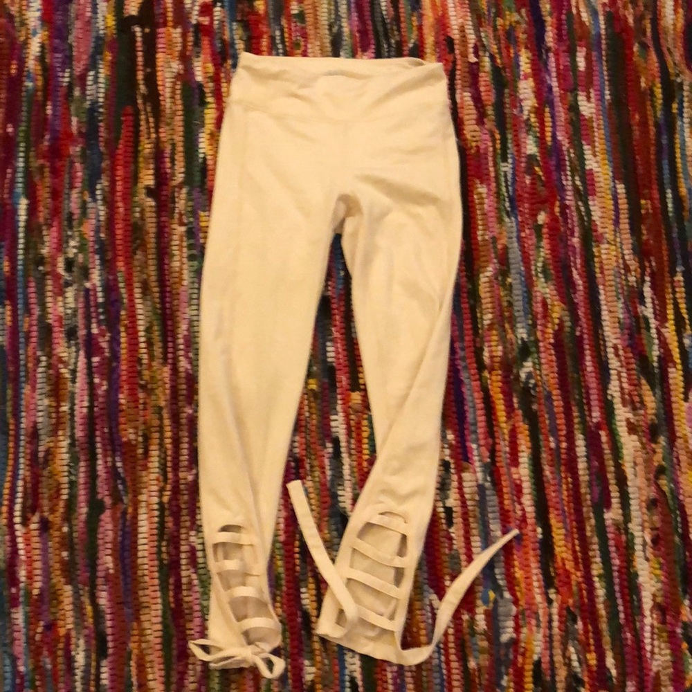 light pink leggings